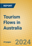Tourism Flows in Australia- Product Image