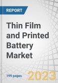 Thin Film and Printed Battery Market with COVID-19 Impact, by Type (Thin-film, Printed), Voltage, Capacity, Rechargeability (Primary Batteries, Secondary Batteries), Application (Smart Packaging, Medical Devices), and Geography - Global Forecast to 2025- Product Image