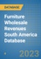 Furniture Wholesale Revenues South America Database - Product Thumbnail Image