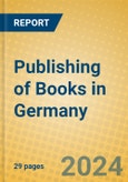 Publishing of Books in Germany- Product Image