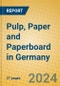 Pulp, Paper and Paperboard in Germany - Product Image