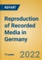 Reproduction of Recorded Media in Germany - Product Thumbnail Image