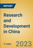 Research and Development in China- Product Image