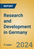 Research and Development in Germany- Product Image