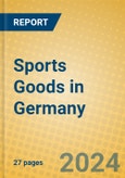 Sports Goods in Germany- Product Image