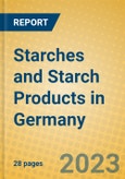 Starches and Starch Products in Germany- Product Image
