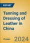 Tanning and Dressing of Leather in China - Product Image