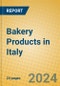 Bakery Products in Italy - Product Image