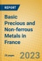 Basic Precious and Non-ferrous Metals in France - Product Image