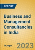 Business and Management Consultancies in India: ISIC 7414- Product Image