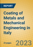 Coating of Metals and Mechanical Engineering in Italy- Product Image