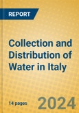 Collection and Distribution of Water in Italy- Product Image