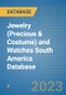 Jewelry (Precious & Costume) and Watches South America Database - Product Thumbnail Image