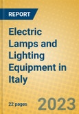 Electric Lamps and Lighting Equipment in Italy- Product Image