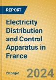 Electricity Distribution and Control Apparatus in France- Product Image