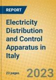 Electricity Distribution and Control Apparatus in Italy- Product Image