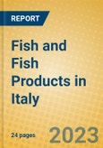 Fish and Fish Products in Italy- Product Image