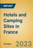 Hotels and Camping Sites in France- Product Image