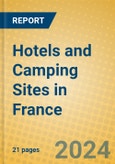 Hotels and Camping Sites in France- Product Image