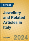 Jewellery and Related Articles in Italy- Product Image