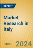 Market Research in Italy- Product Image