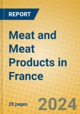 Meat and Meat Products in France- Product Image