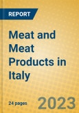 Meat and Meat Products in Italy- Product Image