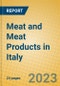 Meat and Meat Products in Italy - Product Thumbnail Image