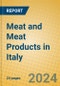 Meat and Meat Products in Italy - Product Thumbnail Image