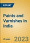 Paints and Varnishes in India: ISIC 2422 - Product Thumbnail Image