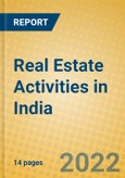 Real Estate Activities in India- Product Image