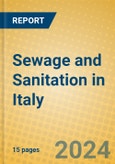 Sewage and Sanitation in Italy- Product Image