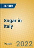 Sugar in Italy- Product Image