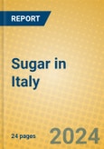 Sugar in Italy- Product Image