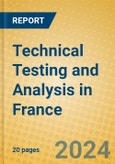 Technical Testing and Analysis in France- Product Image