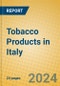 Tobacco Products in Italy - Product Image