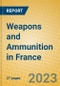 Weapons and Ammunition in France - Product Image