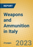 Weapons and Ammunition in Italy- Product Image