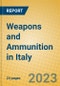 Weapons and Ammunition in Italy - Product Image