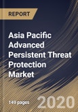 Asia Pacific Advanced Persistent Threat Protection Market By Component, By Organization Size, By Deployment Type, By End User, By Country, Industry Analysis and Forecast, 2020 - 2026- Product Image