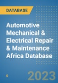 Automotive Mechanical & Electrical Repair & Maintenance Africa Database- Product Image