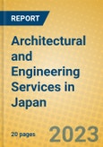 Architectural and Engineering Services in Japan- Product Image