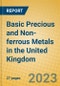 Basic Precious and Non-ferrous Metals in the United Kingdom: ISIC 272 - Product Image