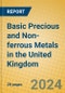 Basic Precious and Non-ferrous Metals in the United Kingdom - Product Thumbnail Image