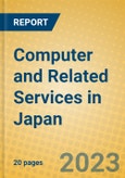 Computer and Related Services in Japan- Product Image