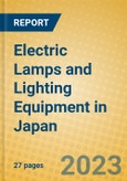 Electric Lamps and Lighting Equipment in Japan- Product Image