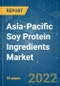 Asia-Pacific Soy Protein Ingredients Market - Growth, Trends, COVID-19 Impact, and Forecasts (2022 - 2027) - Product Image