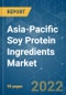 Asia-Pacific Soy Protein Ingredients Market - Growth, Trends, COVID-19 Impact, and Forecasts (2022 - 2027) - Product Thumbnail Image