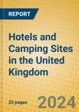 Hotels and Camping Sites in the United Kingdom- Product Image