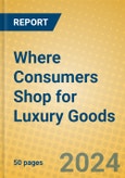 Where Consumers Shop for Luxury Goods- Product Image